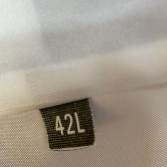 VINTAGE‎ HAGGAR BLAZER IN BLUE AND WHITE PINSTRIPES - Picture 8 of 9